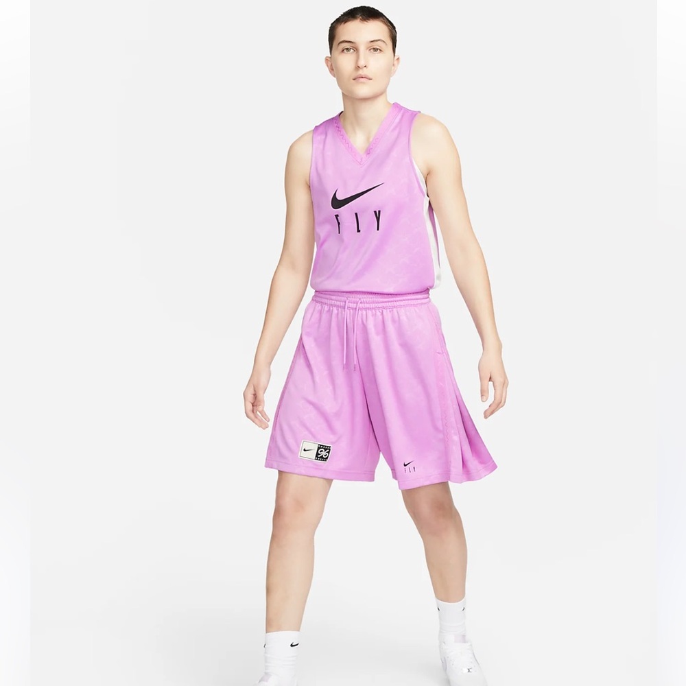 Nike Dri-Fit Purple & White Basketball Jersey Tank Top | Size 3XL